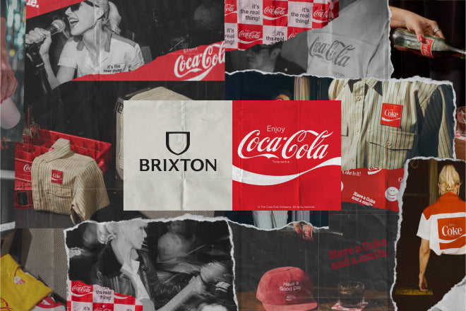 It’s the Real Thing:
Brixton x Coca-Cola
Capsule Collection