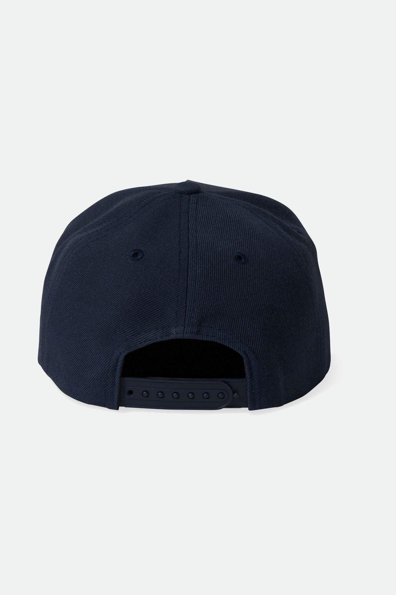 Brixton Men's Crest C Netplus MP Snapback - Washed Navy/Washed Navy | Back
