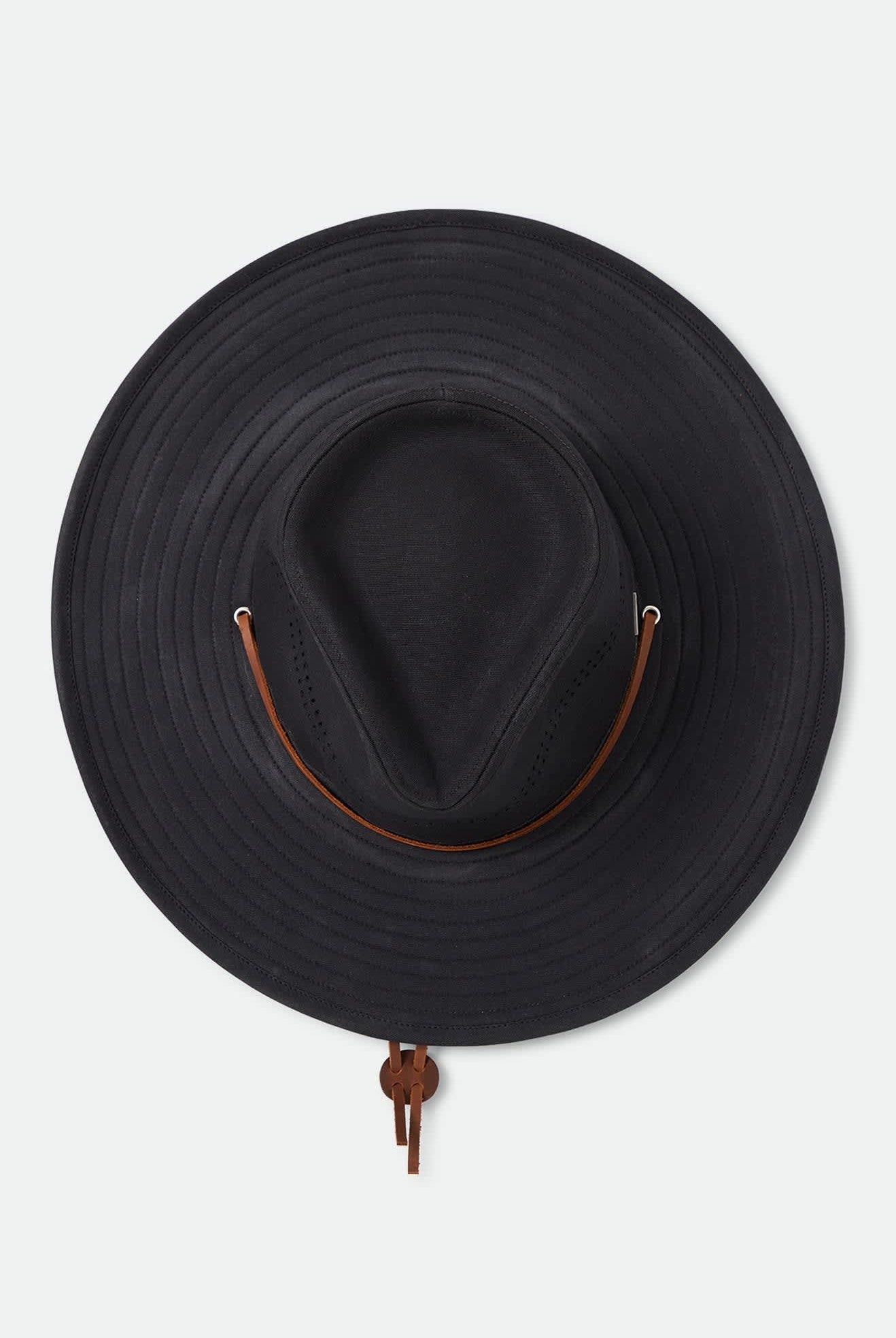 Unisex Beck Journey Canvas Hat in the color Black - Additional Laydown image