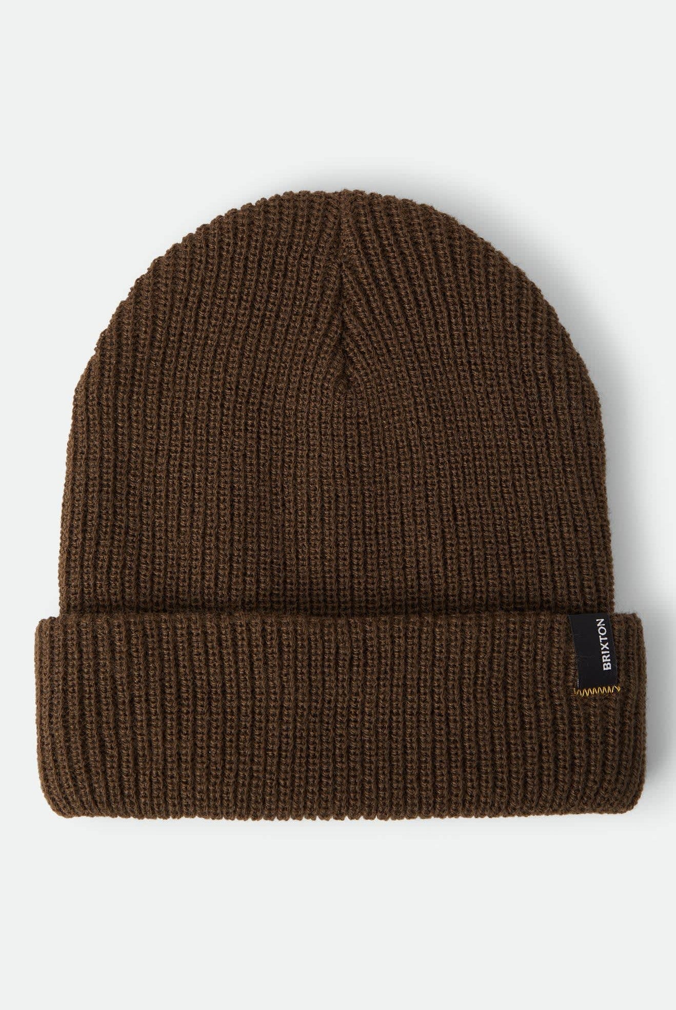 Unisex Heist Beanie in the color Walnut Brown - Front Product View