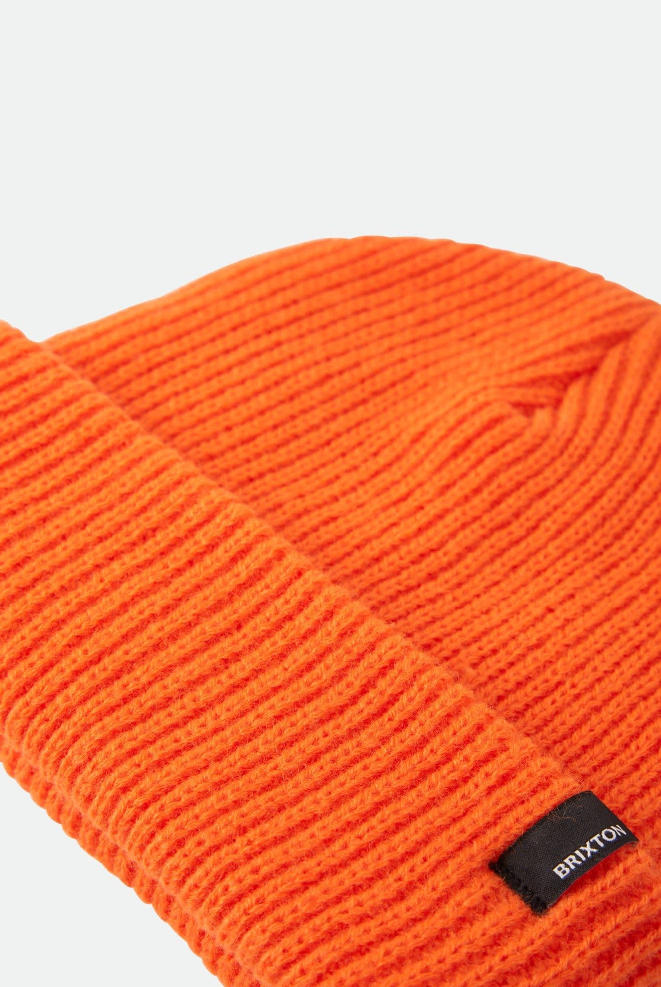 Unisex Chunky Heist Beanie in the color Bright Orange - Additional Laydown image