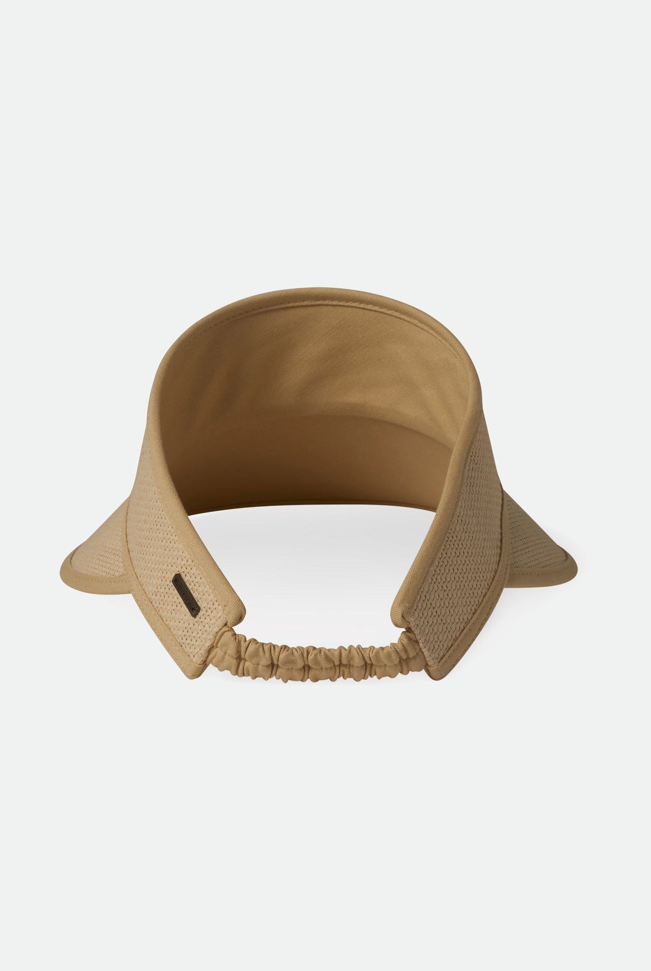 Brixton Women's Newport Straw Visor - Natural/Natural | Back