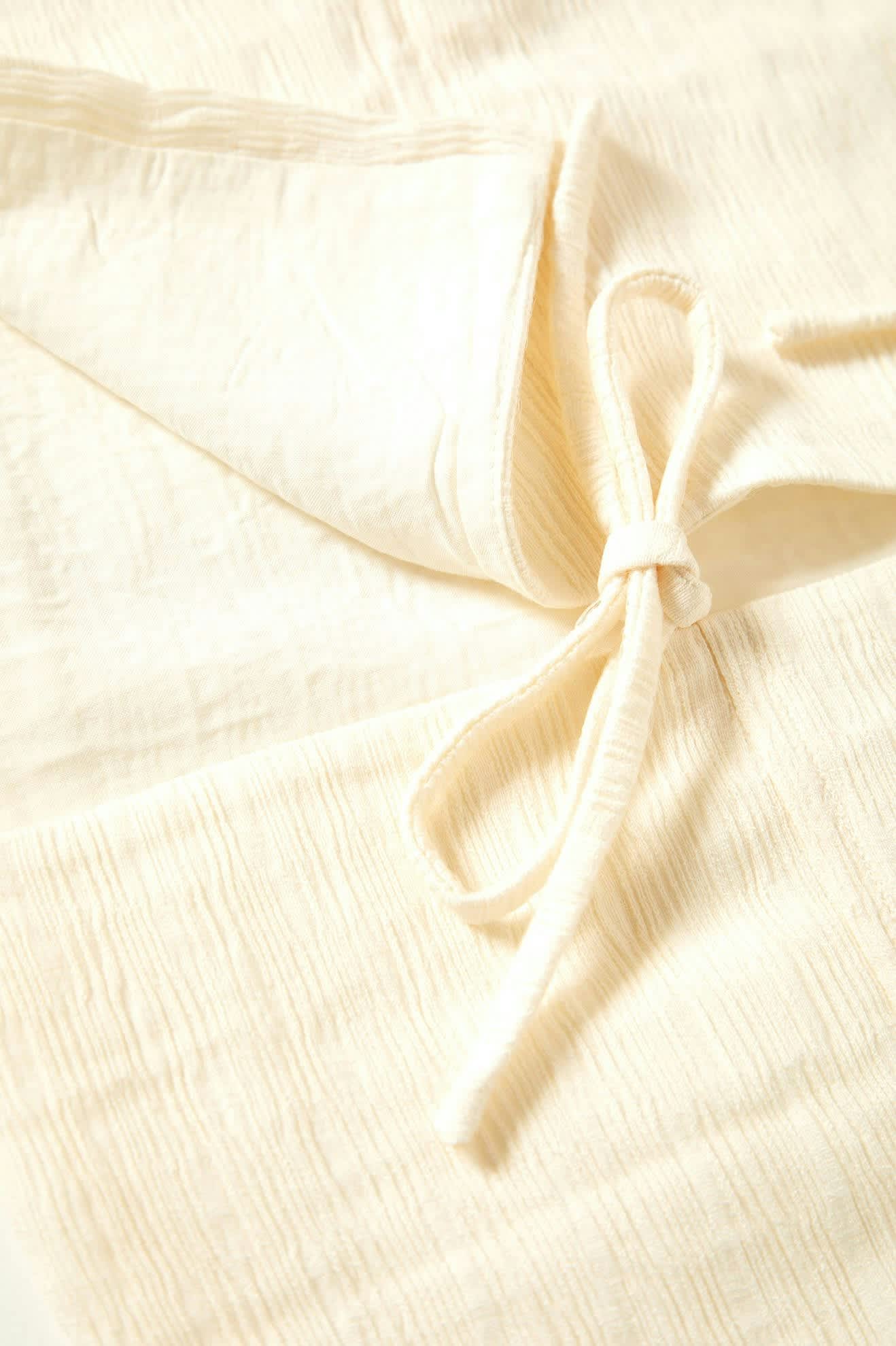 Women's Lakeview Top in the color Off White - Additional Laydown image