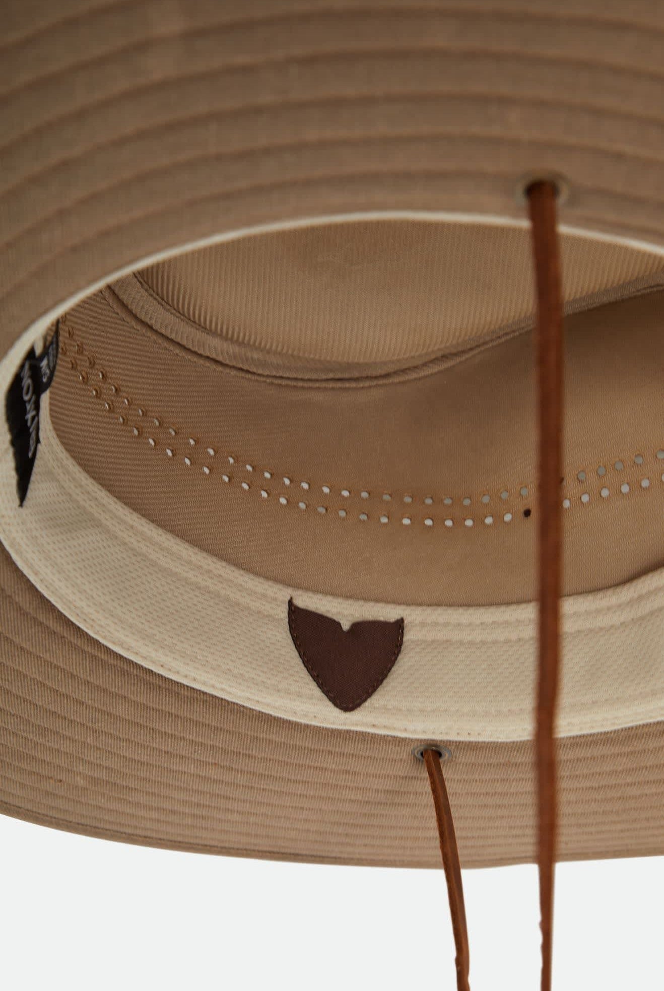 Unisex Beck Journey Canvas Hat in the color Khaki - Additional Laydown image