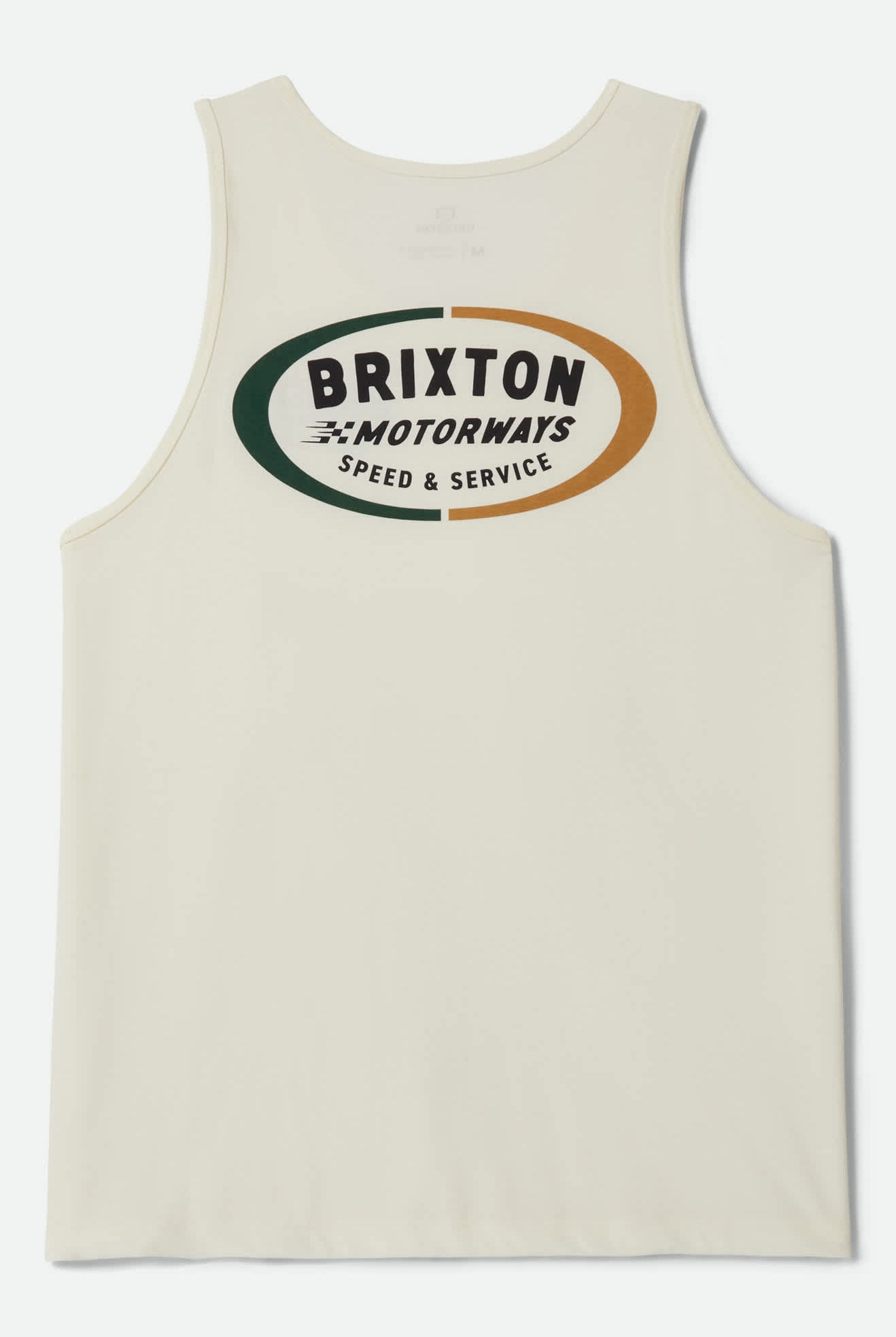 Men's Rhett Tank Top in the color Off White - Additional Laydown image