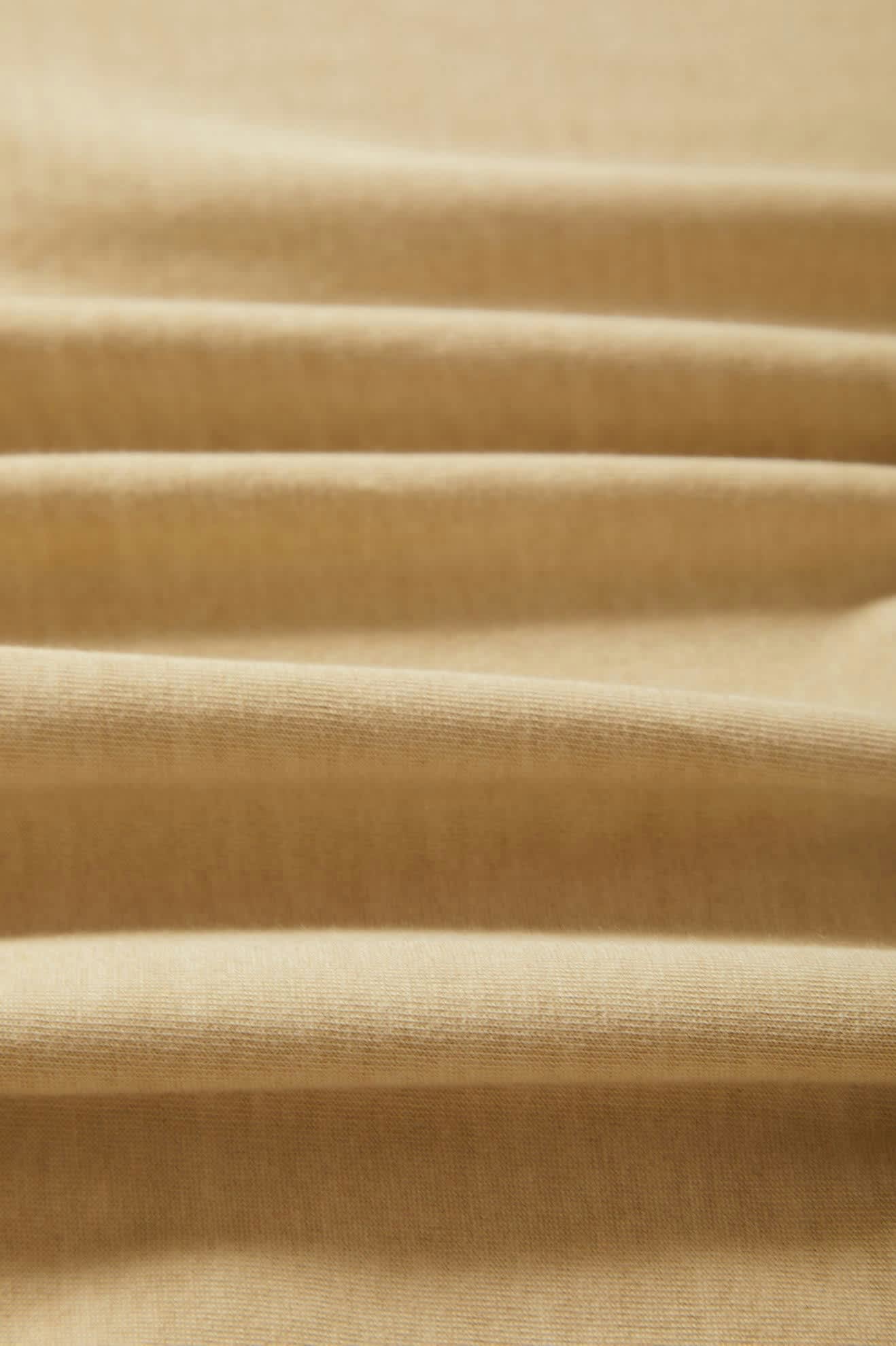 Men's Vintage Wash S/S Polo in the color Washed Khaki - Additional Laydown image