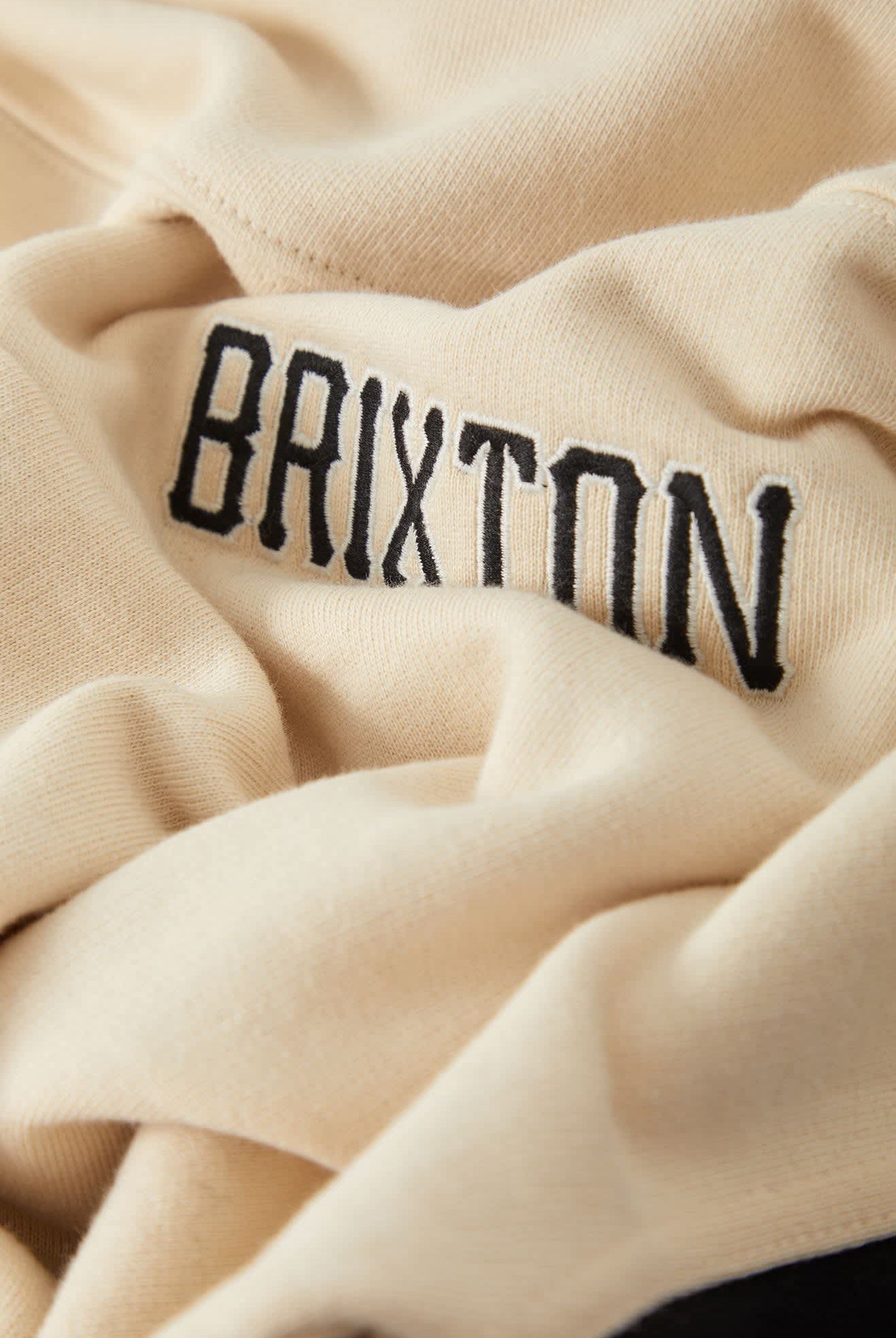 Men's Upstate Fleece in the color Whitecap/Black - Additional Laydown image