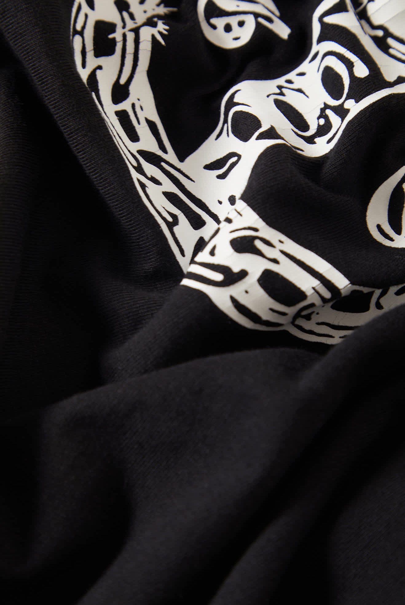 Men's Drive Short Sleeve Oversized T-Shirt in the color Black - Additional Laydown image