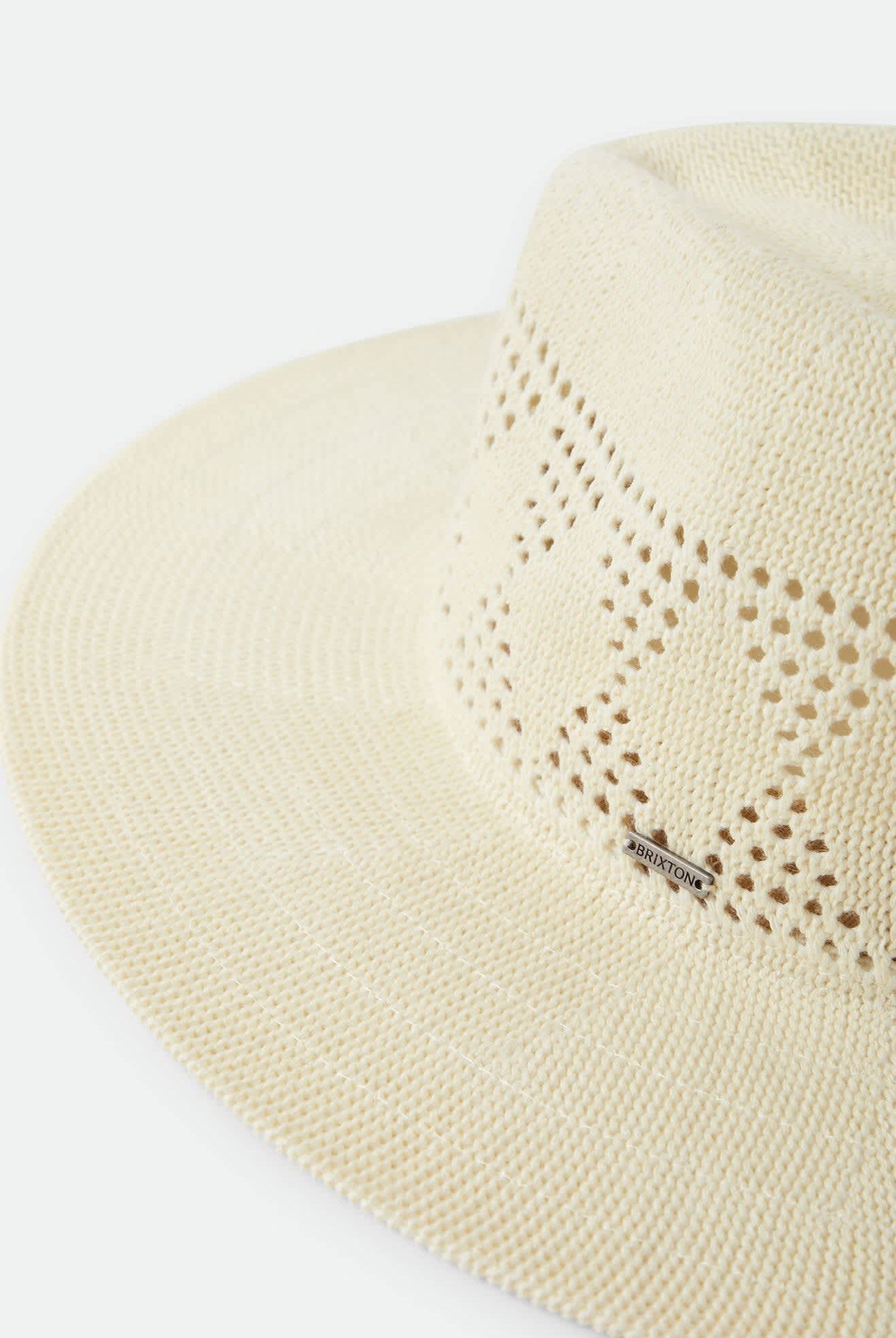 Women's Sophia Knit Packable Hat in the color Natural - Additional Laydown image