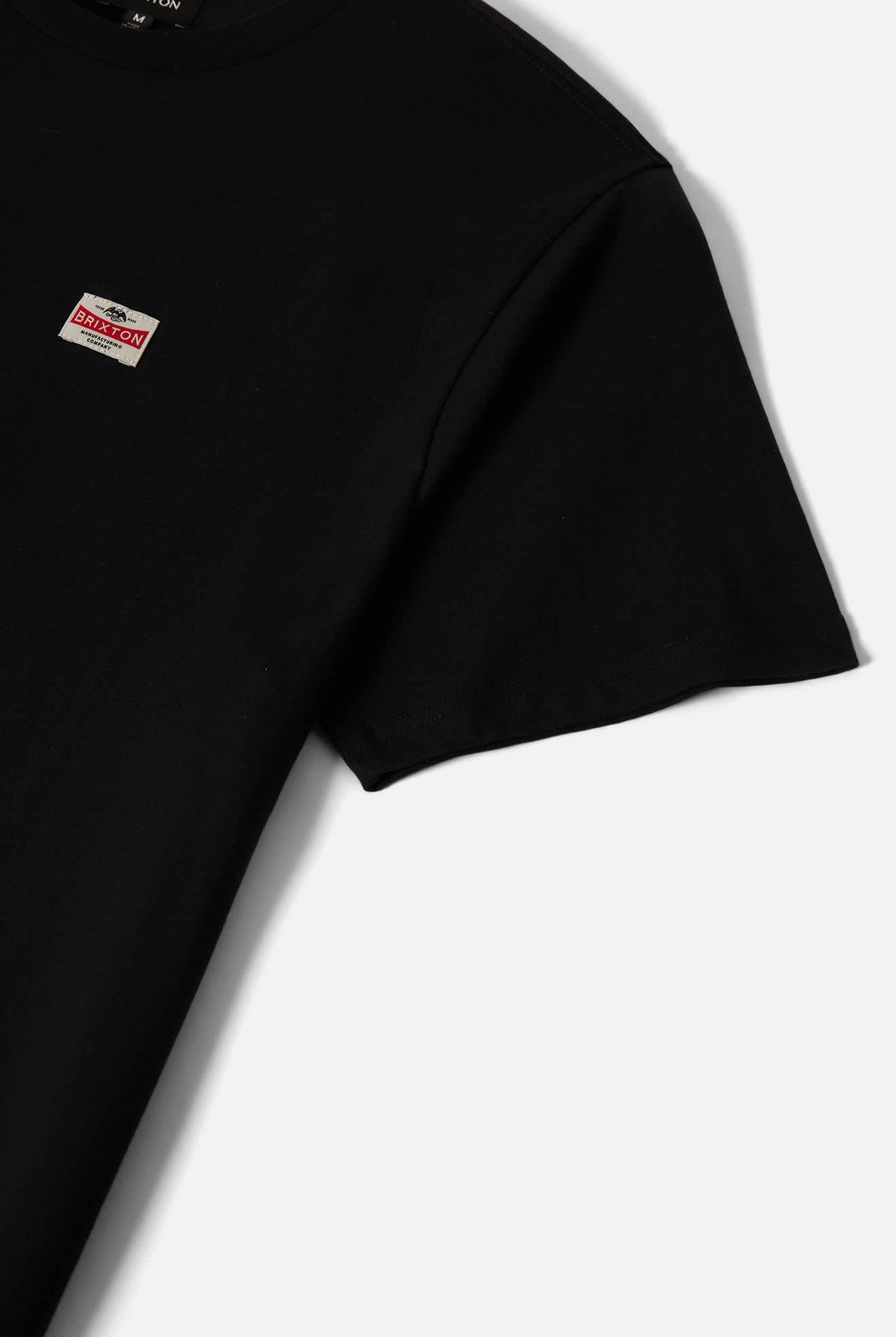 Men's Void S/S Standard T-Shirt in the color Black Worn Wash - Additional Laydown image