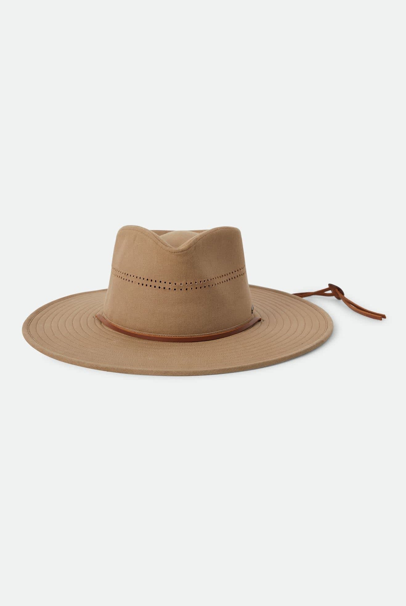 Unisex Beck Journey Canvas Hat in the color Khaki - Additional Laydown image