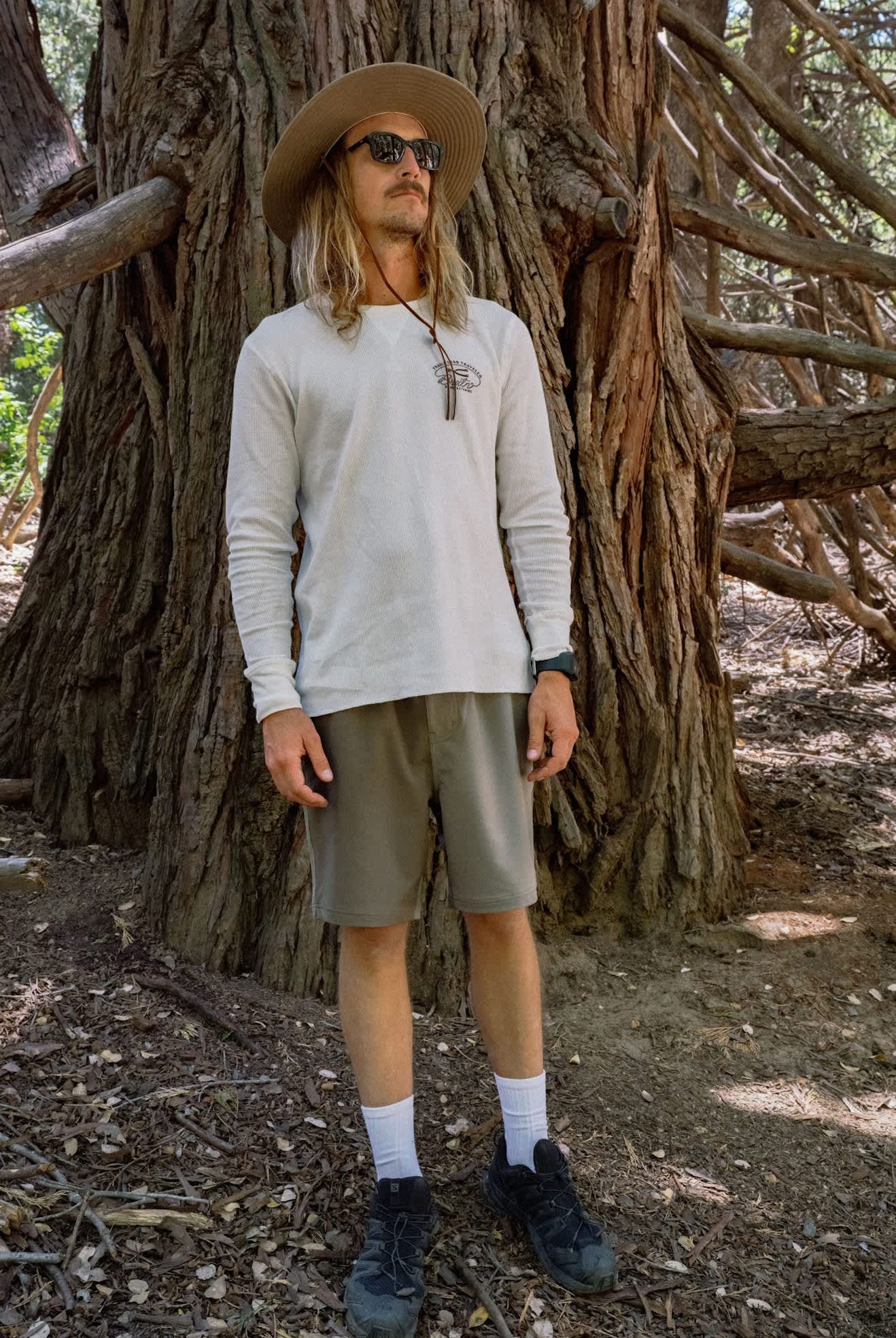 Unisex Beck Journey Canvas Hat in the color Khaki - Men's Lifestyle image