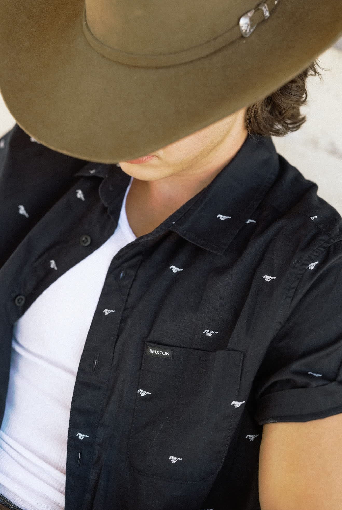 Men's Ford Mustang Shirt in the color Mustang/Burnt Rubber - Men's Lifestyle image