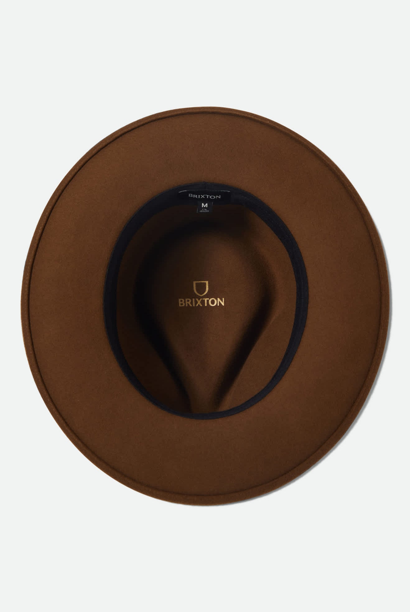Unisex Swindle Convertabrim Fedora in the color Coffee/Light Brown - Additional Laydown image