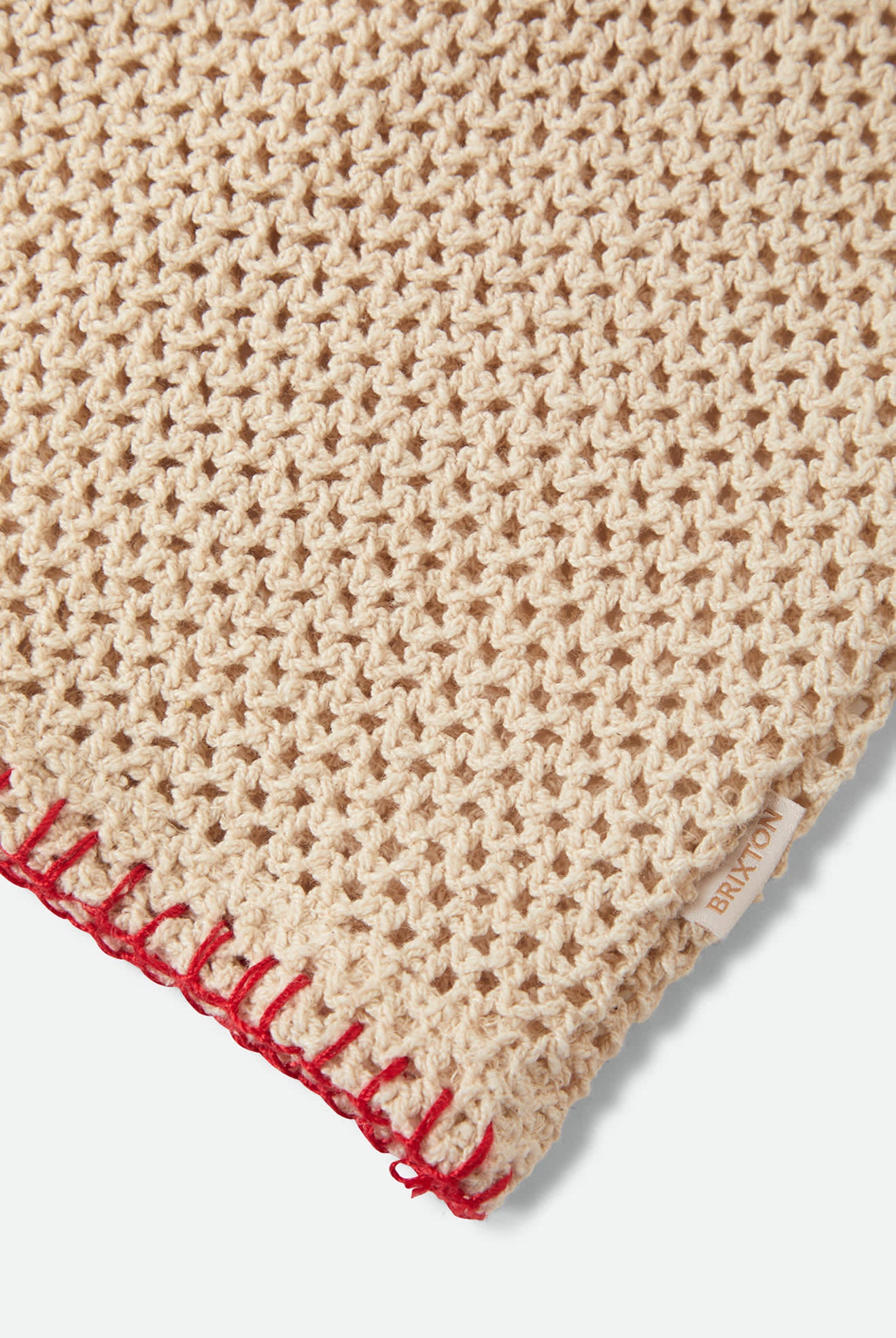 Women's Mini Crochet Skirt in the color Timeless Taupe - Additional Laydown image