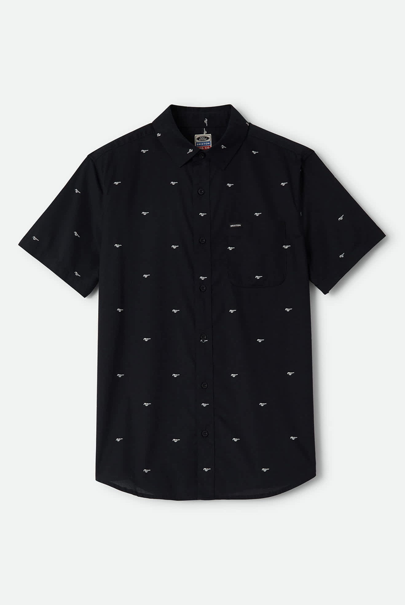 Men's Ford Mustang Shirt in the color Mustang/Burnt Rubber - Front Product View
