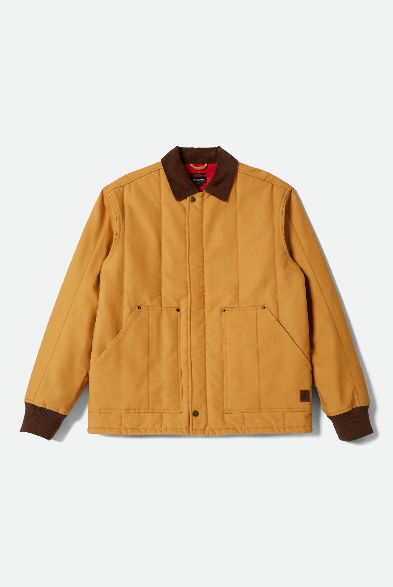 Men's Builders Ranch Jacket in the color Spruce Yellow - Front Product View