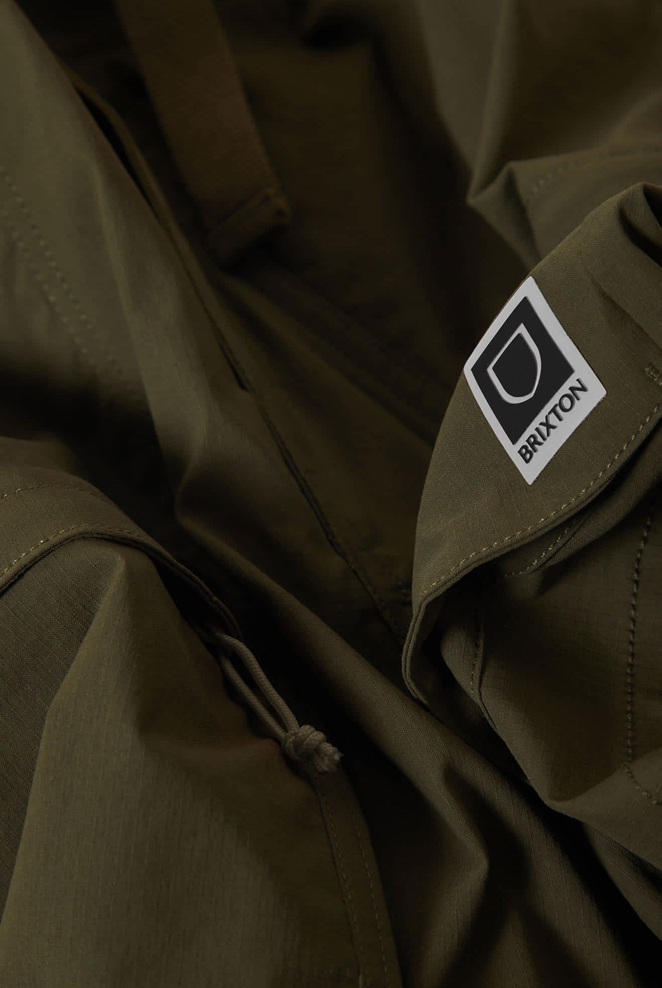 Men's Journey Utility Short in the color Dark Olive - Additional Laydown image