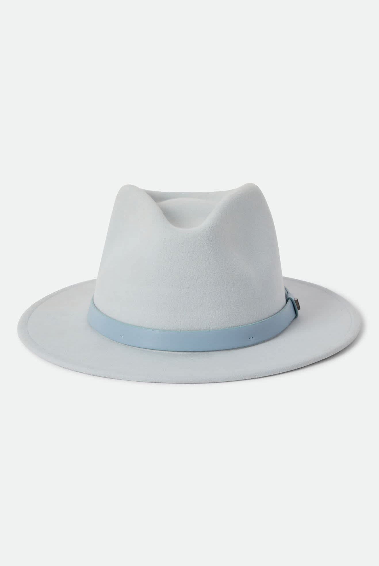 Unisex Messer Fedora in the color Blue Aruba - Additional Laydown image