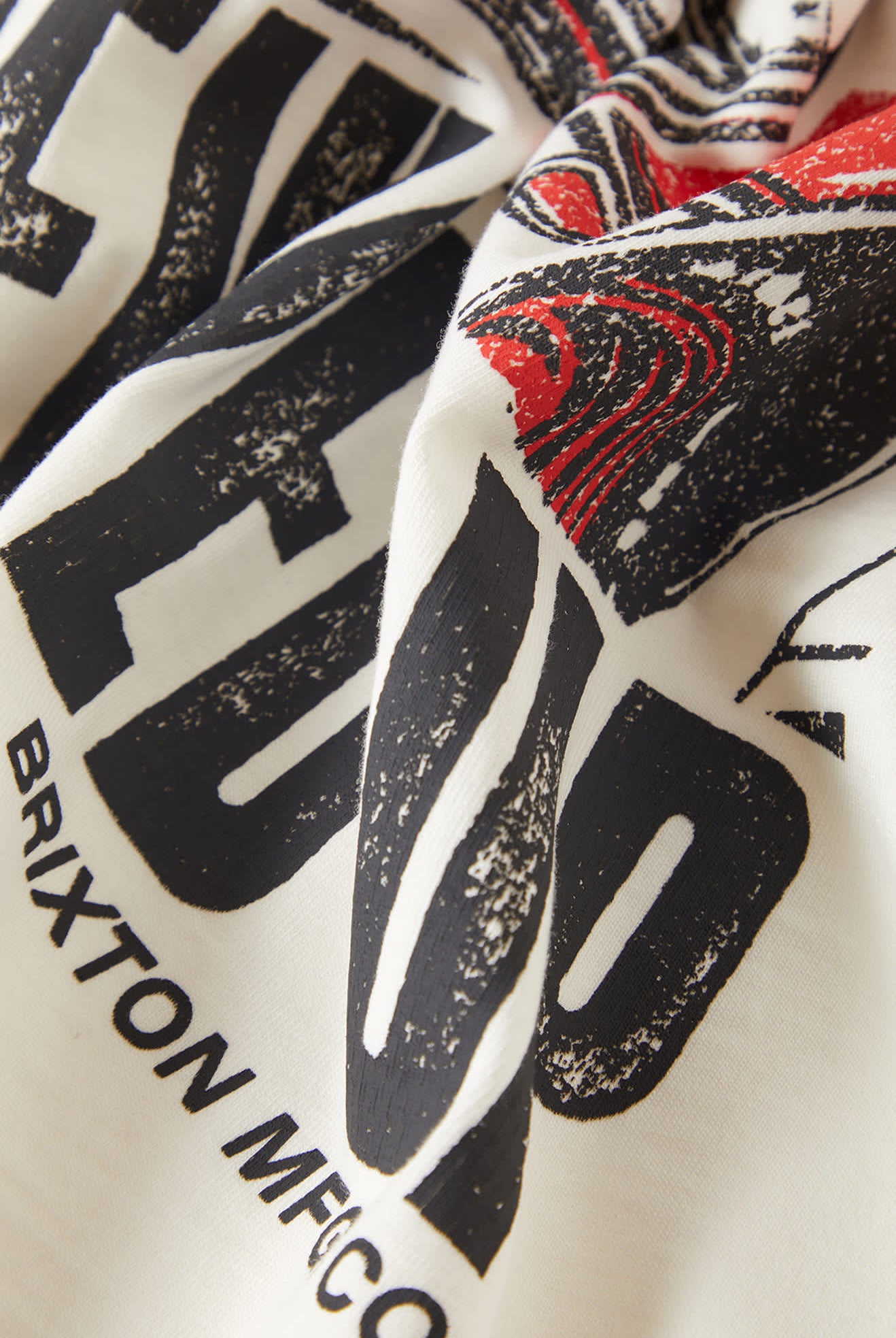 Women's Revved Up Boxy Crew T-Shirt in the color Off White - Additional Laydown image