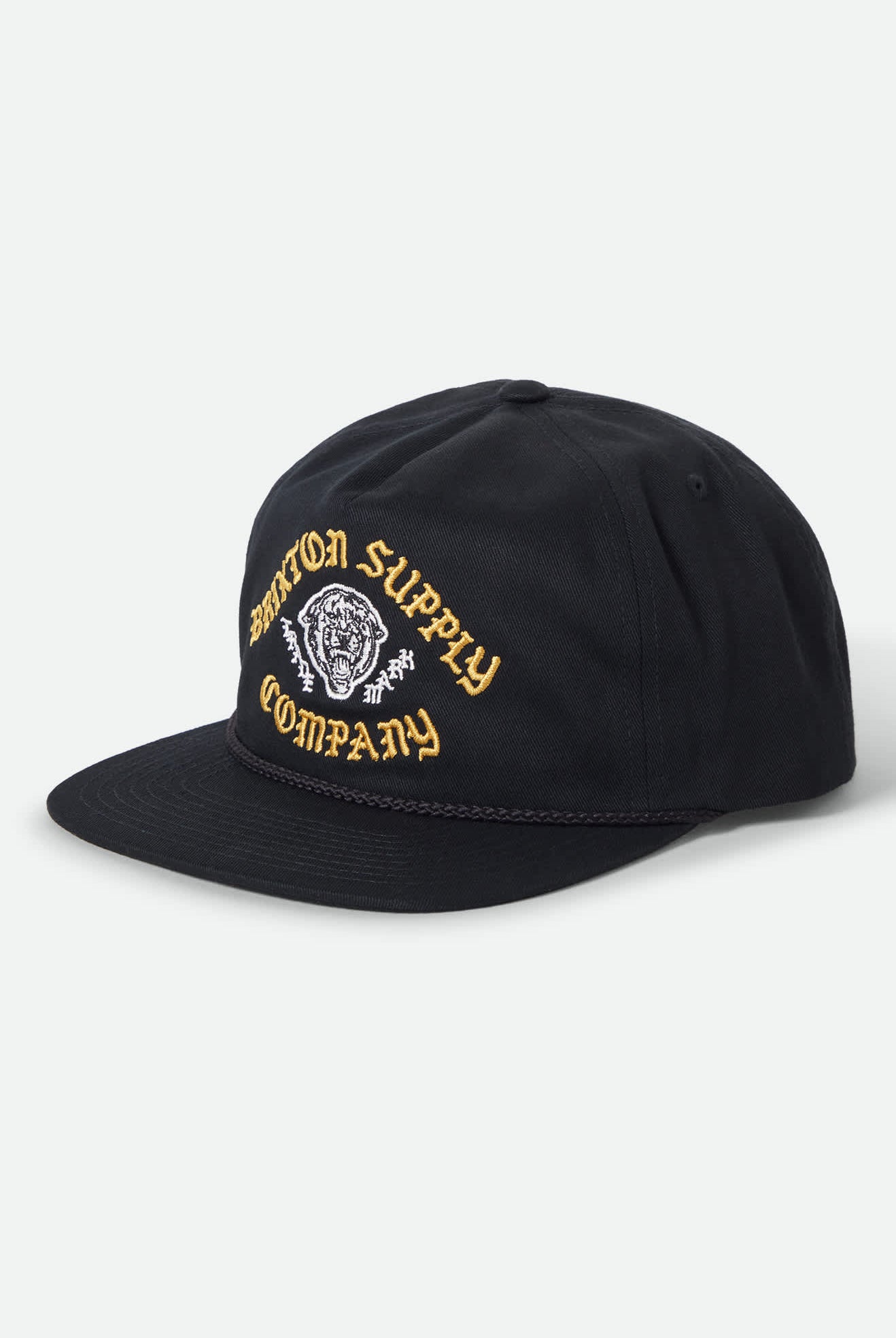 Unisex Morado Snapback in the color Black - Front Product View