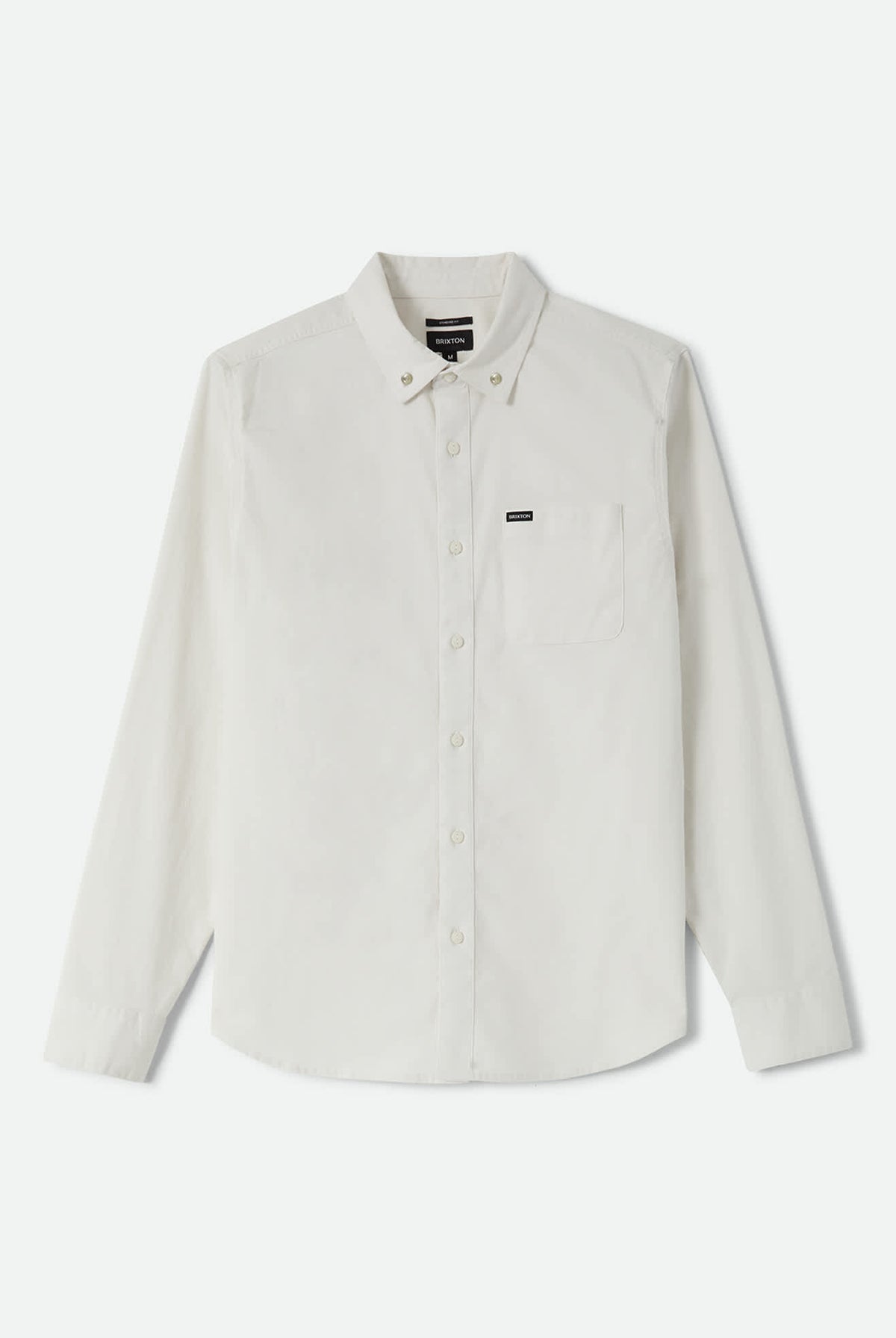 Men's Sanford Shirt in the color Off White - Front Product View