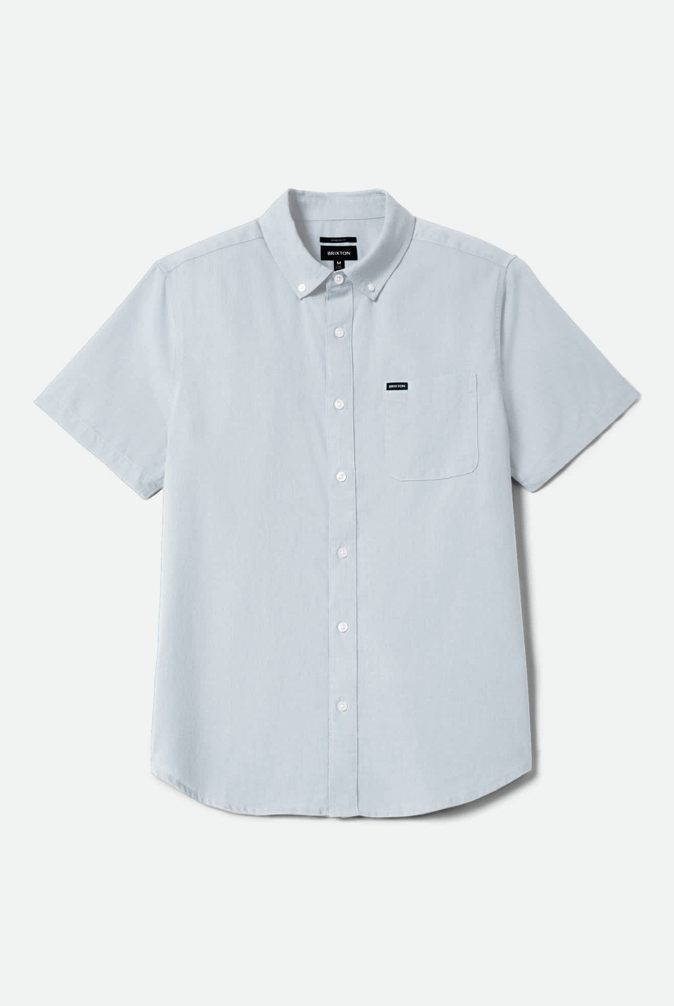 Men's Sanford Oxford Woven in the color Dusty Blue - Front Product View