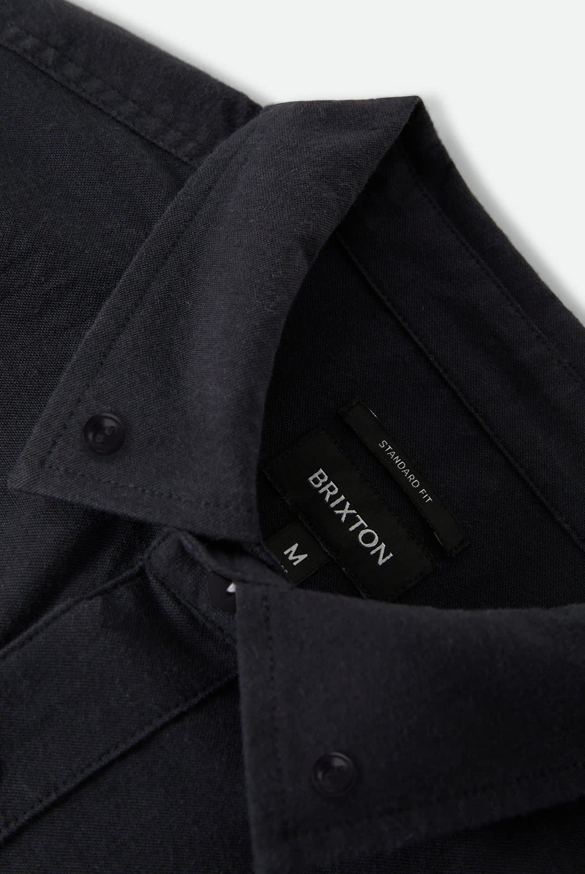 Men's Sanford Shirt in the color Black - Additional Laydown image