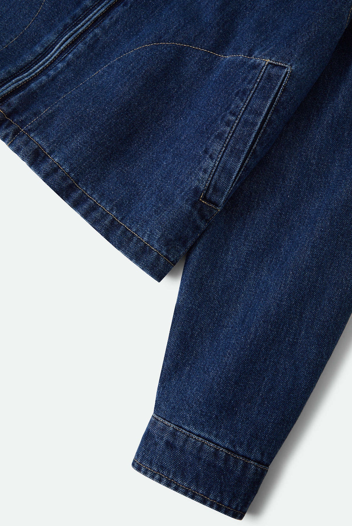 Women's Mechanics Women's Garage Lined Jacket in the color Dark Denim - Additional Laydown image