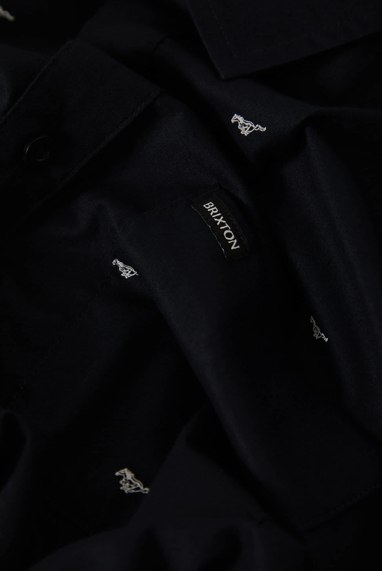 Men's Ford Mustang Shirt in the color Mustang/Burnt Rubber - Additional Laydown image