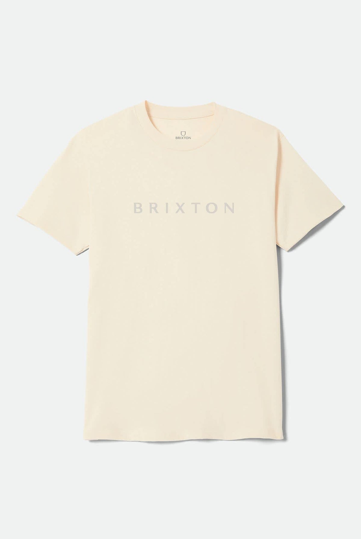 Men's Alpha Line Standard T-Shirt in the color Cream - Front Product View