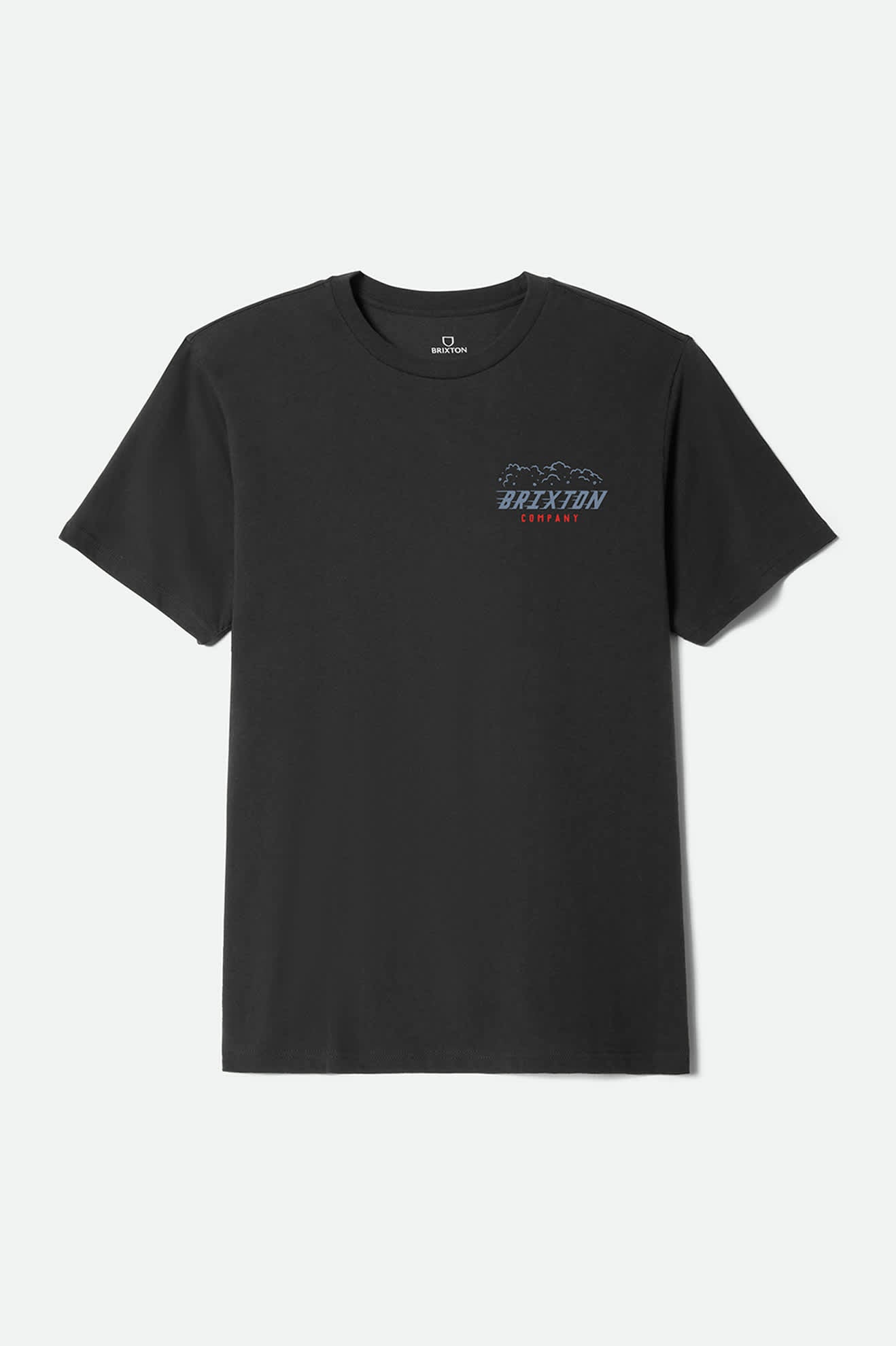 Men's Bulldogger Short Sleeve Standard T-Shirt in the color Vintage Black - Front Product View