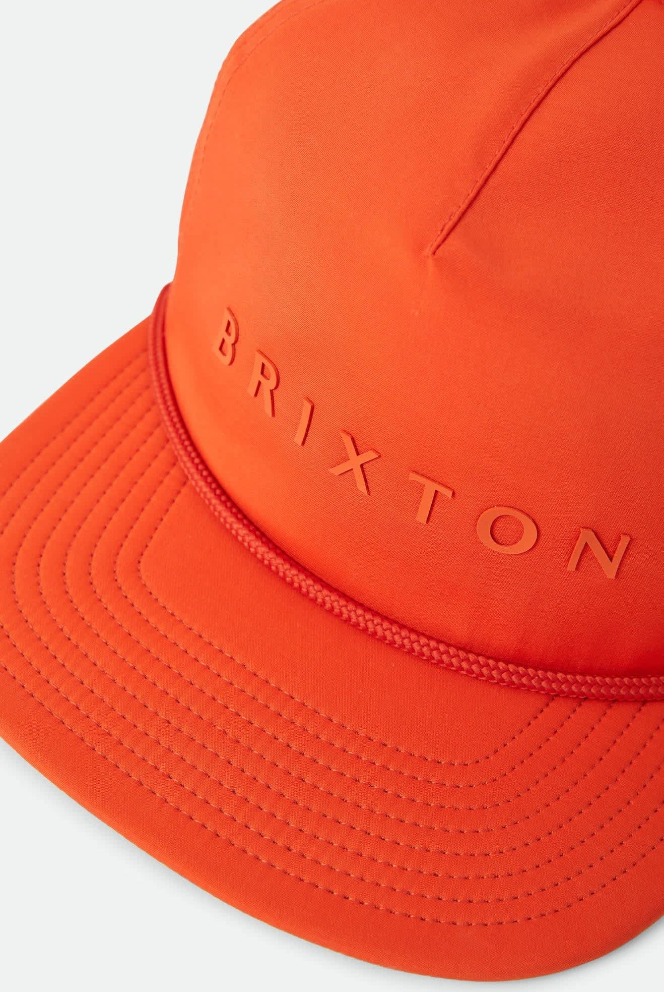 Unisex Alpha Journey Adjustable Hat in the color Bright Orange - Additional Laydown image