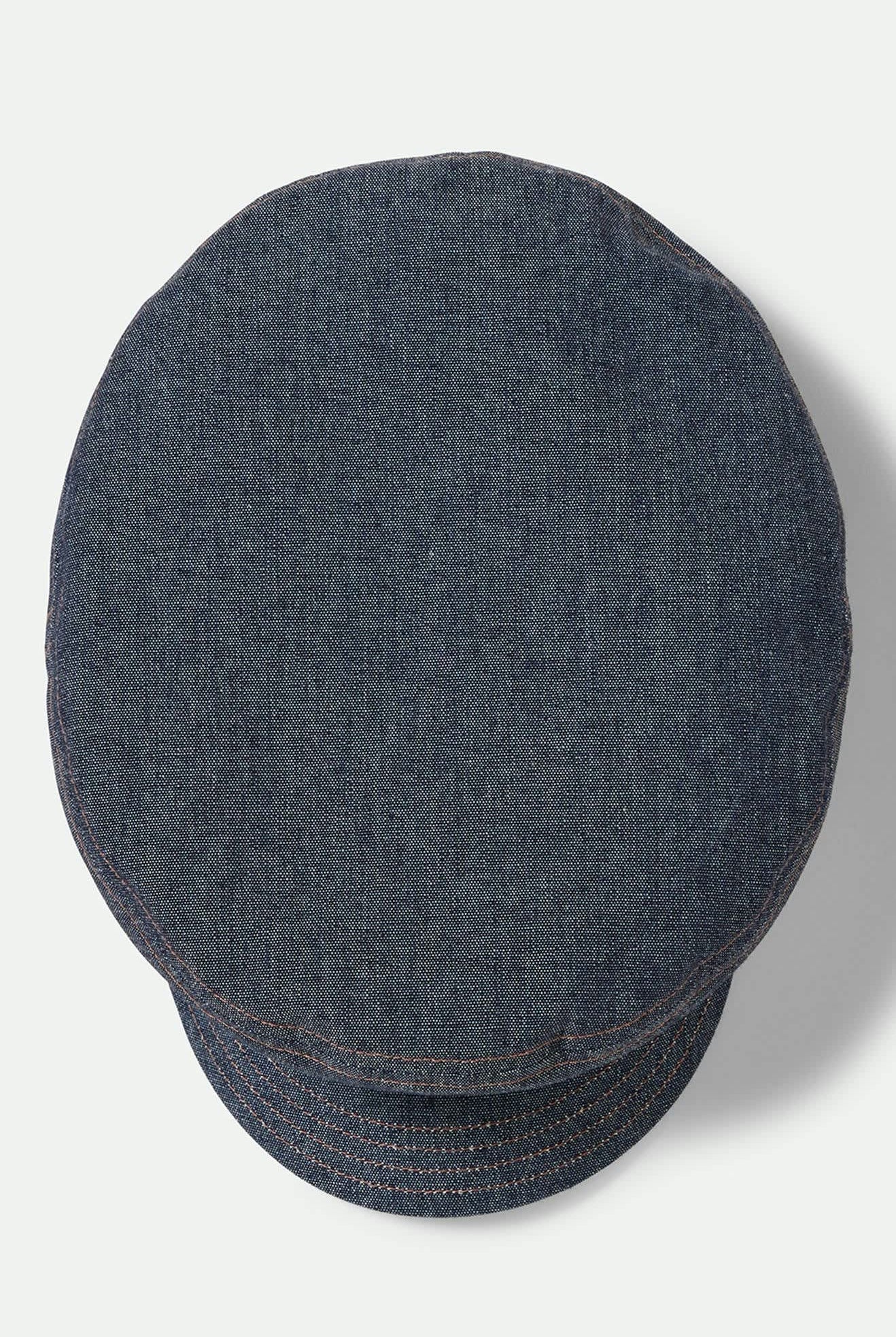 Unisex Assembly Fiddler Fisherman Cap in the color Indigo - Additional Laydown image