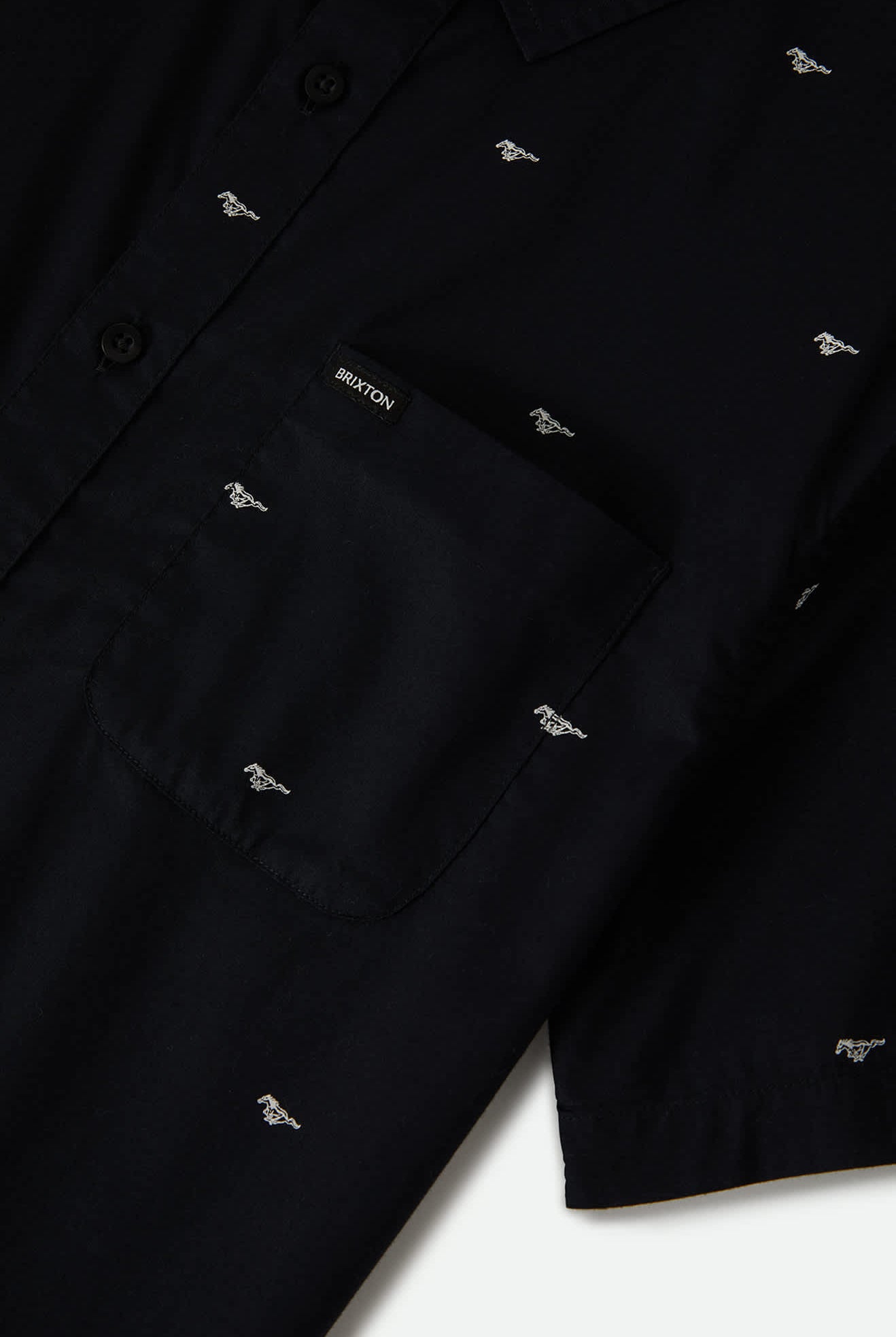 Men's Ford Mustang Shirt in the color Mustang/Burnt Rubber - Additional Laydown image