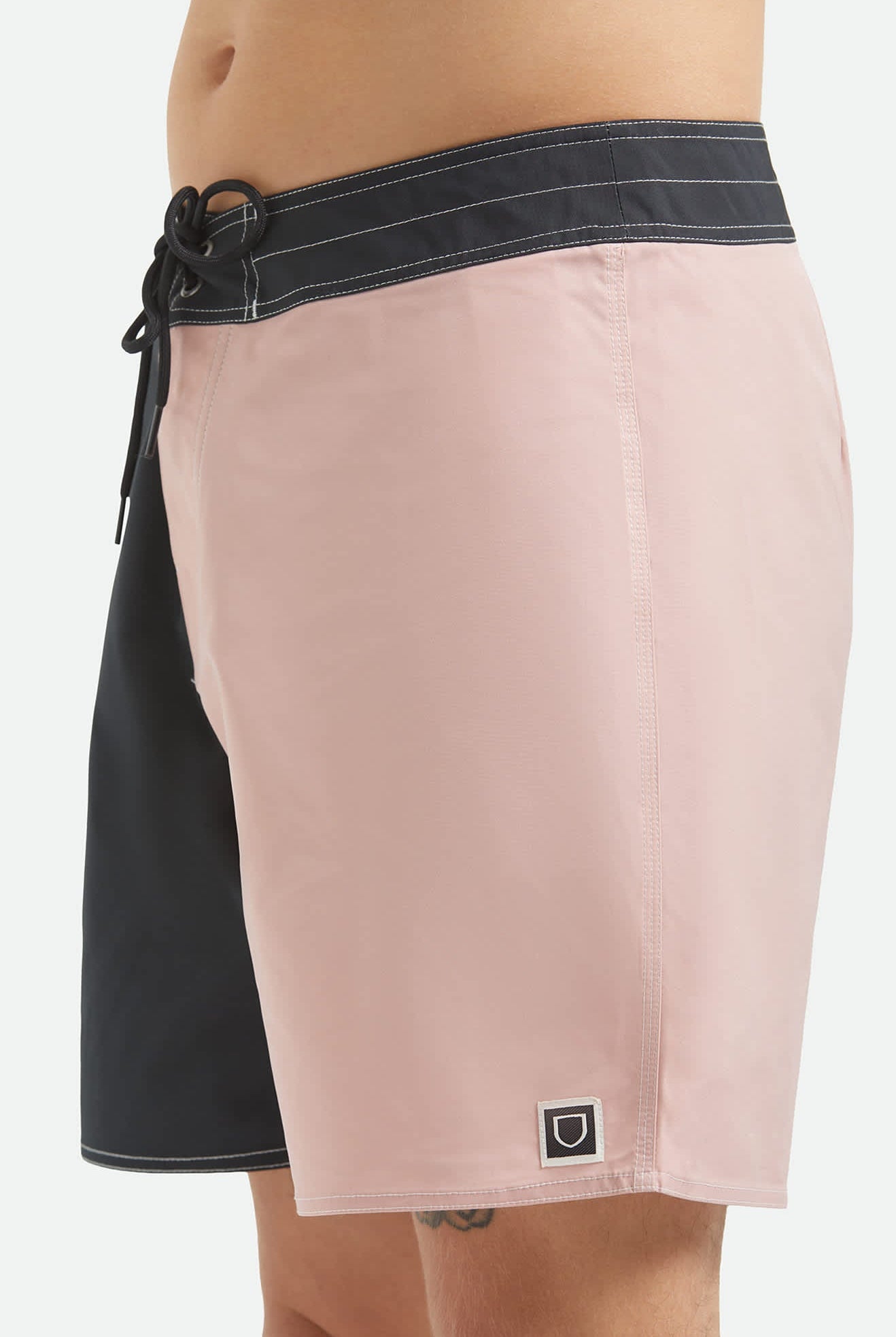 Men's Classic Trunk 17" in the color Black/Silver Pink - Additional Fit image