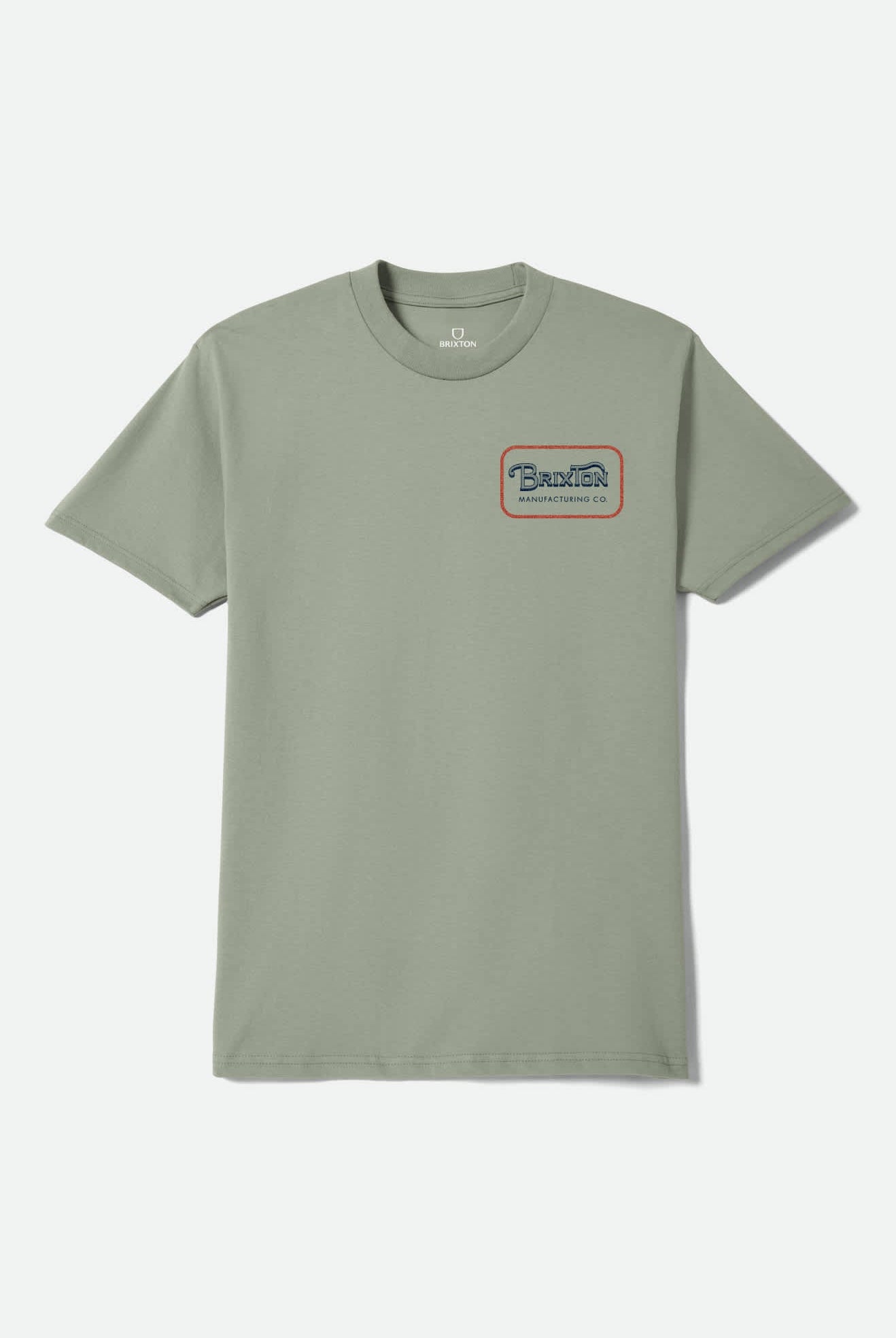 Men's Grade Short Sleeve Shirt in the color Desert Green/Dark Navy/Amber Terrain - Front Product View
