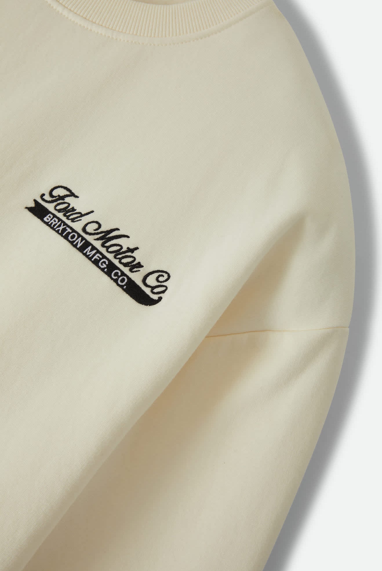 Men's Ford 71 Pickup Crew in the color Wimbledon White - Additional Laydown image