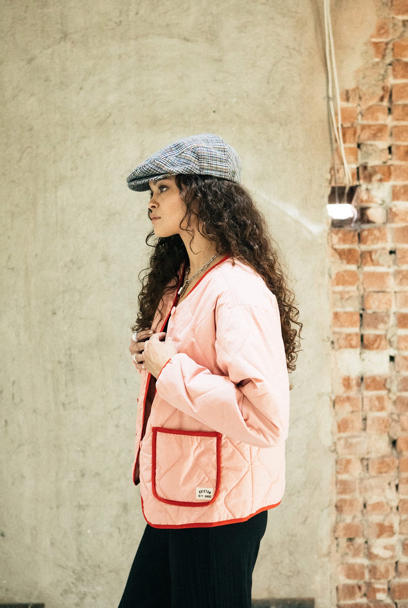 Women's Delilah Quilted Jacket in the color Mellow Rose - Men's Lifestyle image