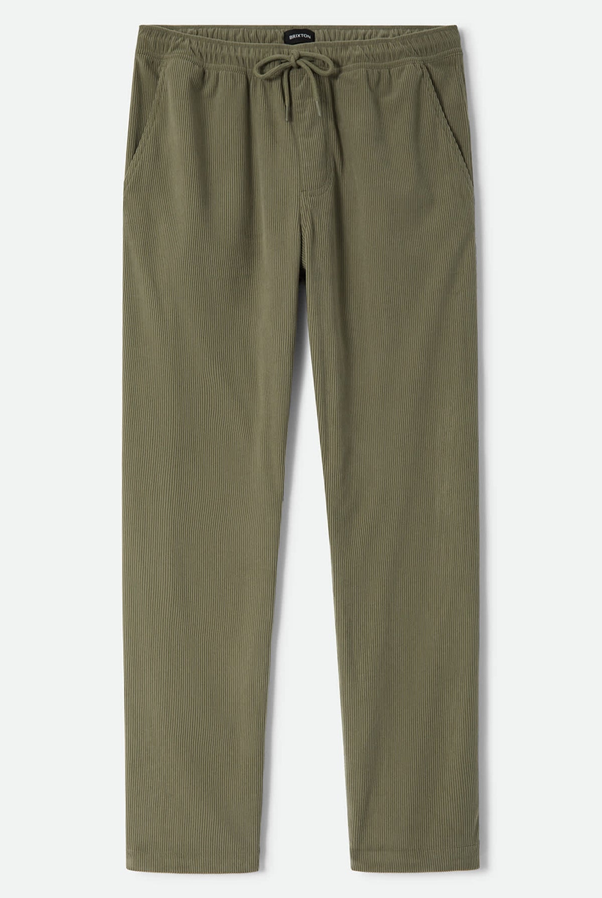 Men's Everyday E-Waist Corduroy Pant in the color Olive Surplus Corduroy - Front Product View