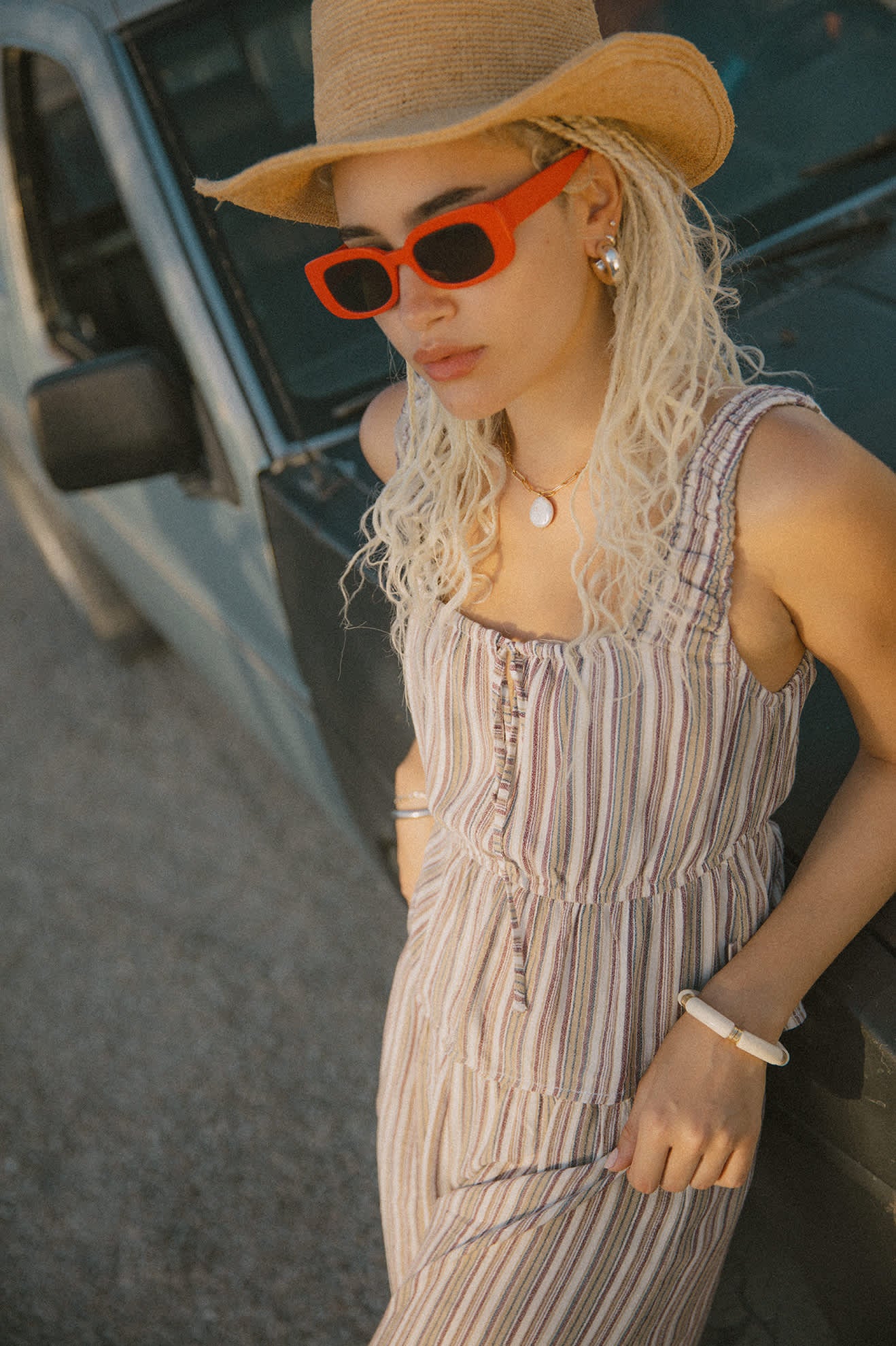 Women's Odessa Straw Packable Cowboy Hat in the color Tan - Men's Lifestyle image
