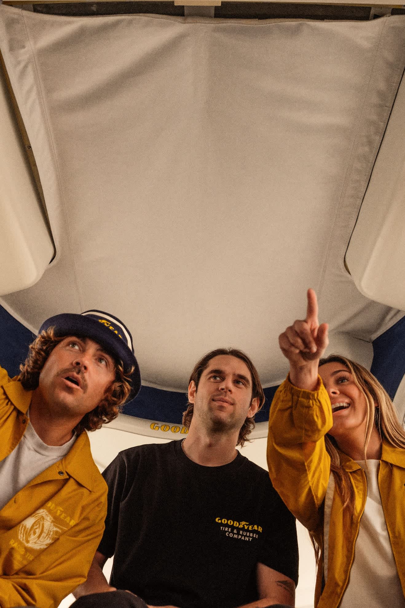 Men's Goodyear Service Pocket T-Shirt in the color Black - Men's Lifestyle image