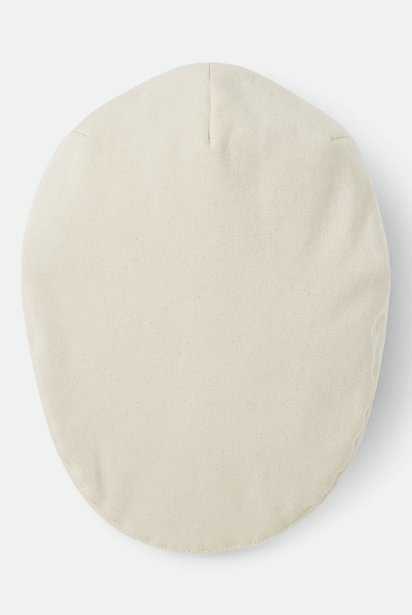 Unisex Hooligan Flat Cap in the color Egret White - Additional Laydown image
