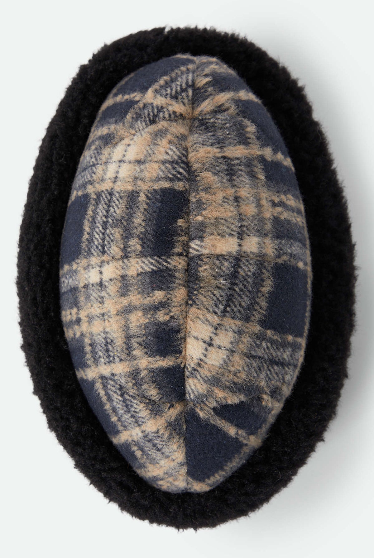 Unisex Ginsburg Hat in the color Navy/Sand/Cream - Additional Laydown image