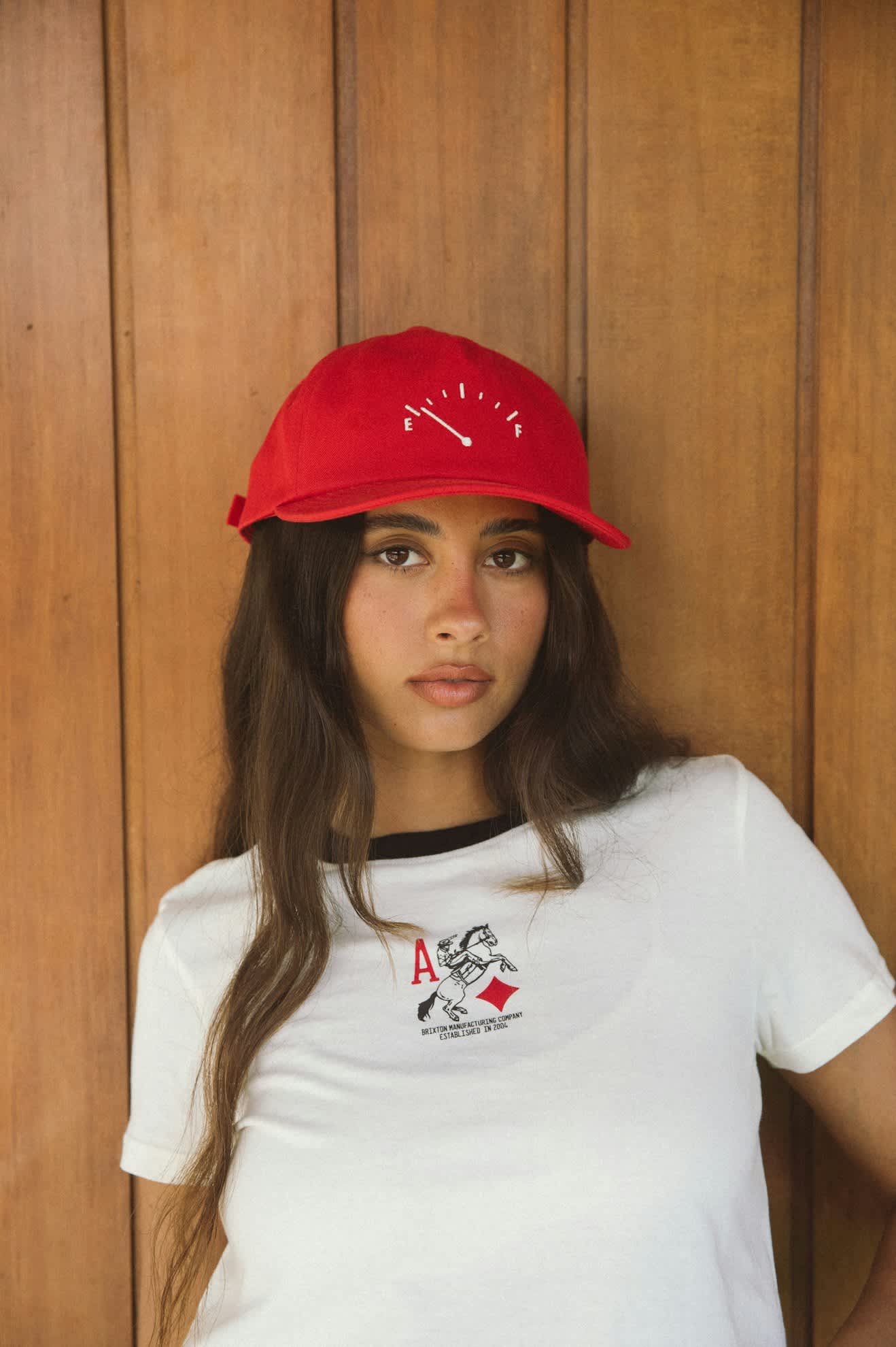 Women's Running on Empty Netplus Adjustable Hat in the color Crimson/White - Men's Lifestyle image