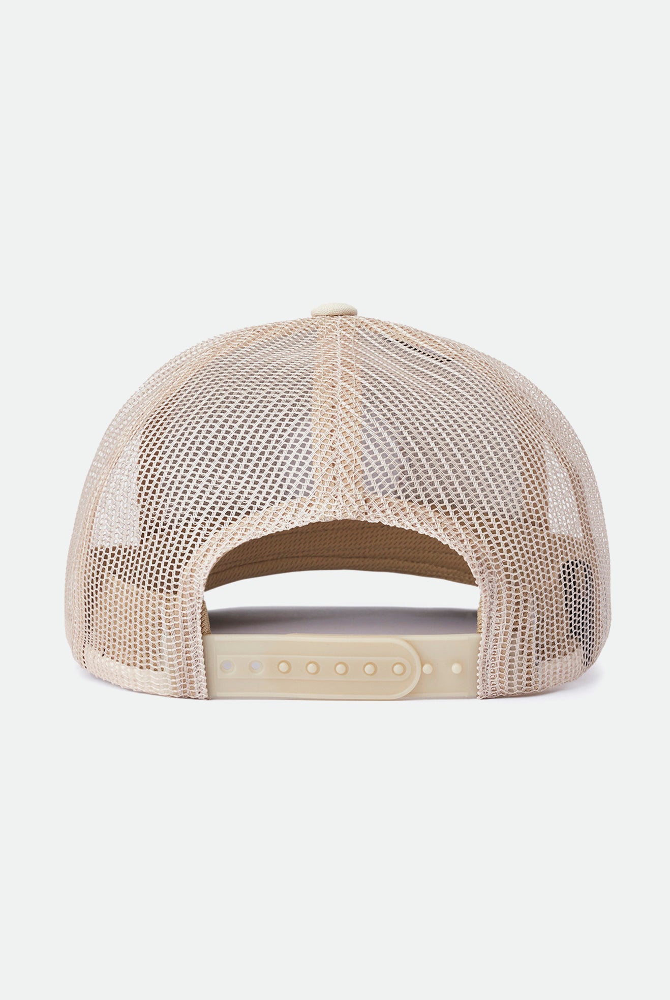 Unisex Crest Crossover MP Mesh Cap - Twig/Vanilla - Back Side