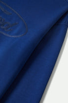 Men's Ford Number One Relaxed Fleece Crew in the color Ford Blue - Additional Laydown image