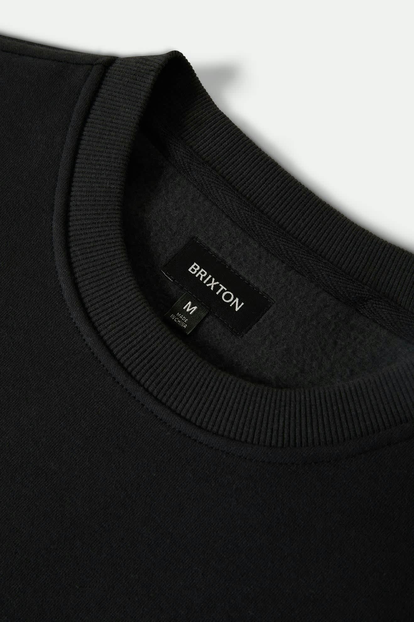 Men's Lightening Crew in the color Black - Additional Laydown image