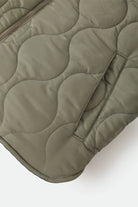 Men's Builders Abraham Reversible Vest in the color Black/Olive Surplus - Additional Laydown image