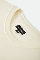 Men's Burger She Wrote Standard T-Shirt in the color Natural - Additional Laydown image